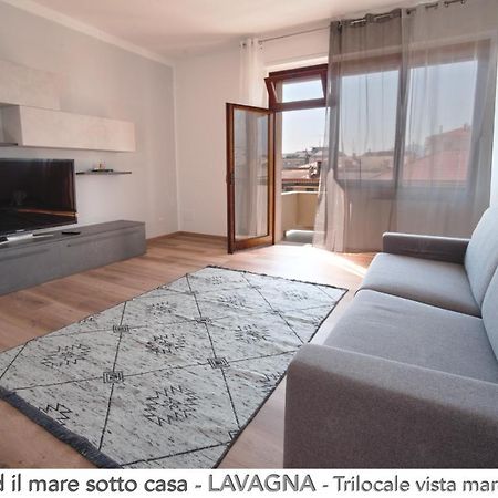 Il Centro Ed Il Mare Sotto Casa Daire Lavagna Dış mekan fotoğraf