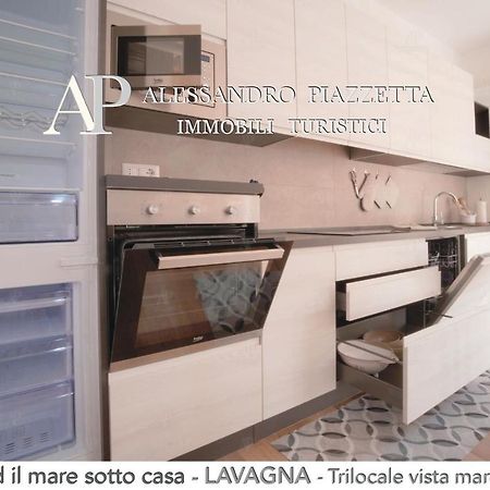 Il Centro Ed Il Mare Sotto Casa Daire Lavagna Dış mekan fotoğraf
