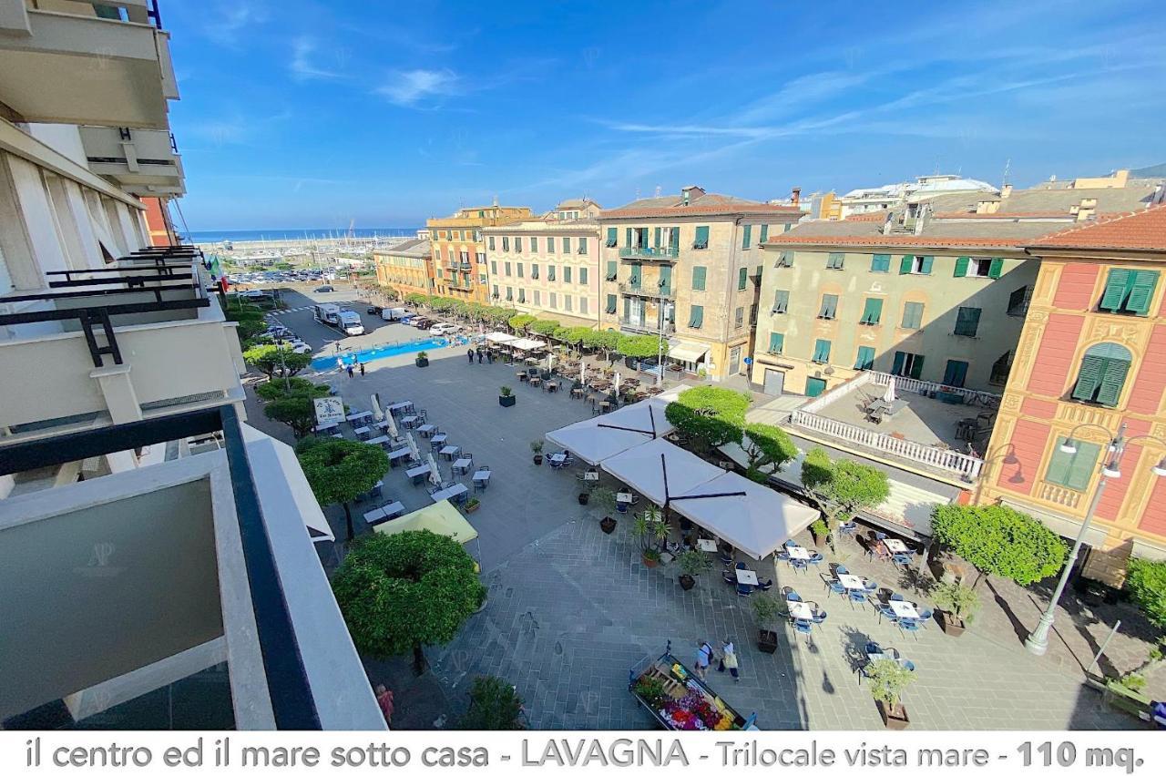 Il Centro Ed Il Mare Sotto Casa Daire Lavagna Dış mekan fotoğraf