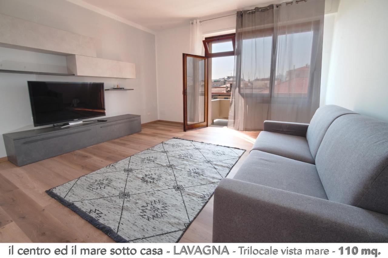 Il Centro Ed Il Mare Sotto Casa Daire Lavagna Dış mekan fotoğraf