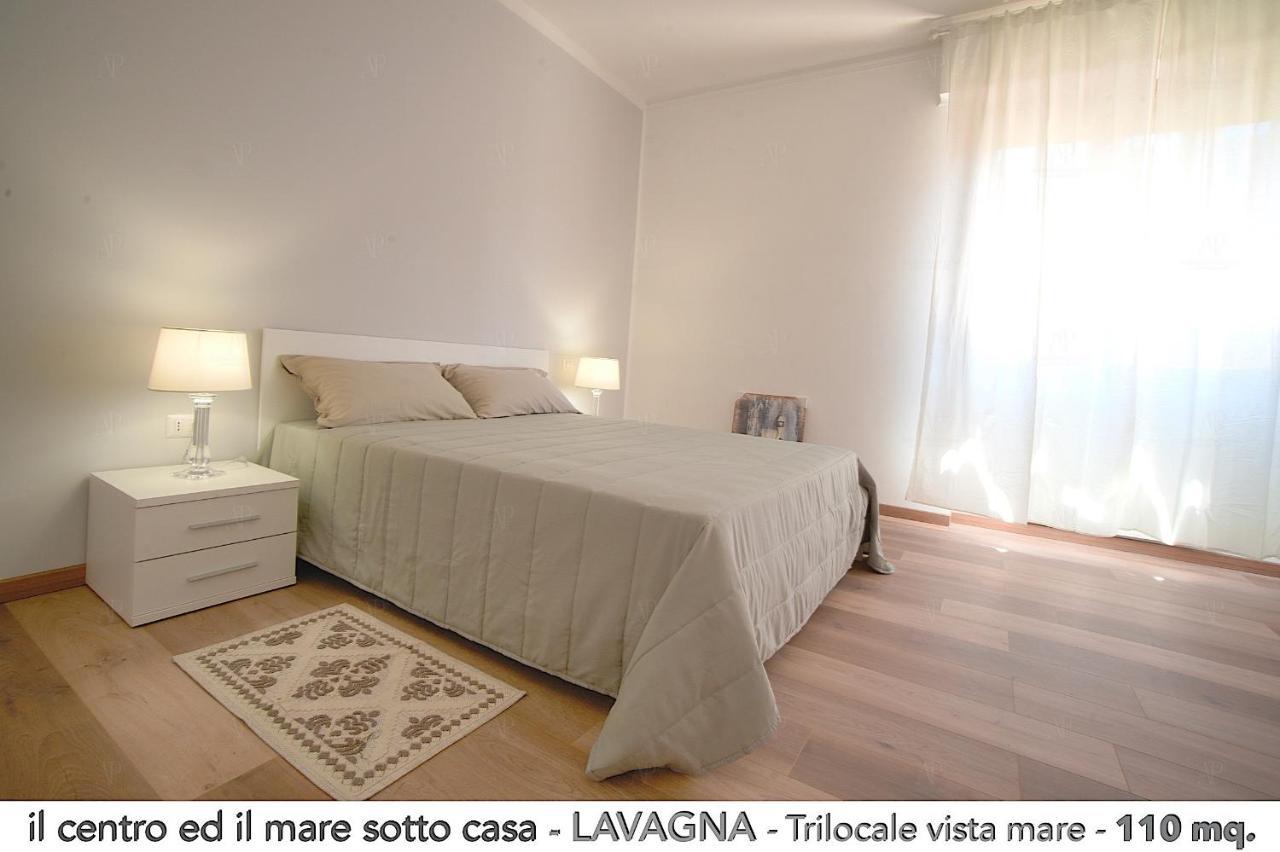 Il Centro Ed Il Mare Sotto Casa Daire Lavagna Dış mekan fotoğraf