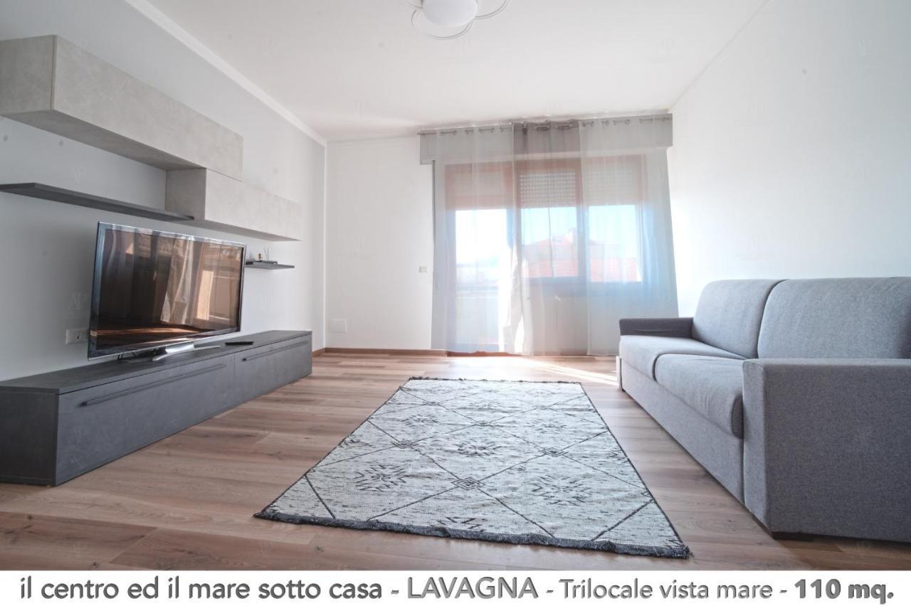 Il Centro Ed Il Mare Sotto Casa Daire Lavagna Dış mekan fotoğraf