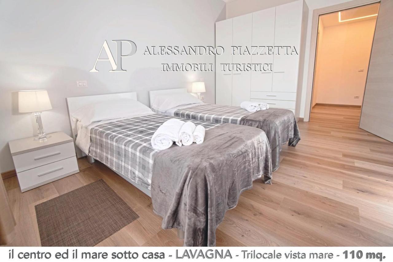 Il Centro Ed Il Mare Sotto Casa Daire Lavagna Dış mekan fotoğraf
