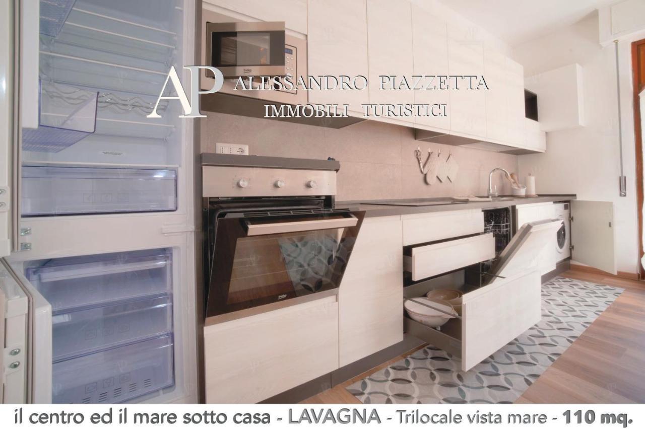 Il Centro Ed Il Mare Sotto Casa Daire Lavagna Dış mekan fotoğraf