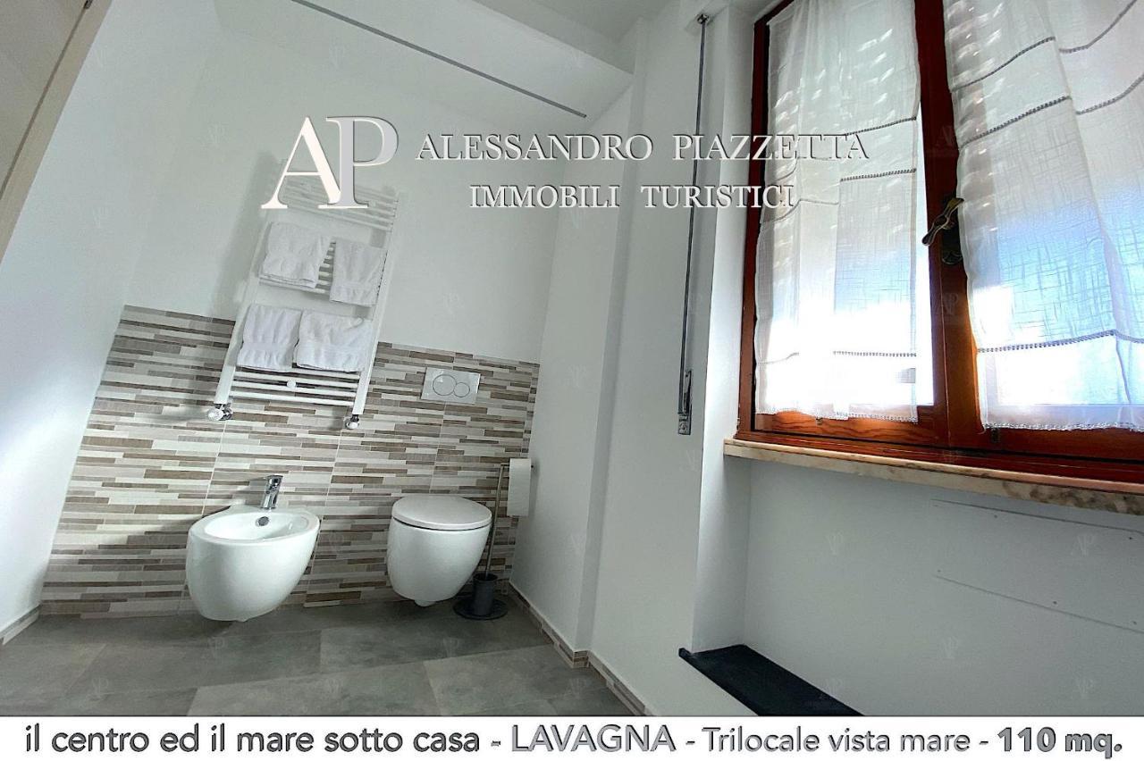 Il Centro Ed Il Mare Sotto Casa Daire Lavagna Dış mekan fotoğraf