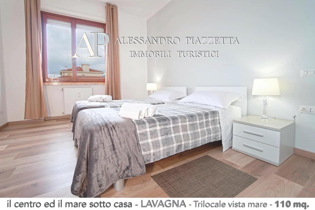 Il Centro Ed Il Mare Sotto Casa Daire Lavagna Dış mekan fotoğraf