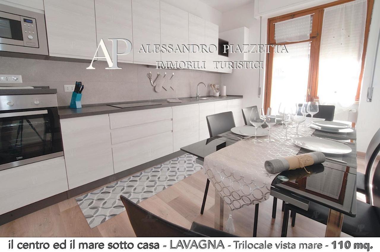 Il Centro Ed Il Mare Sotto Casa Daire Lavagna Dış mekan fotoğraf
