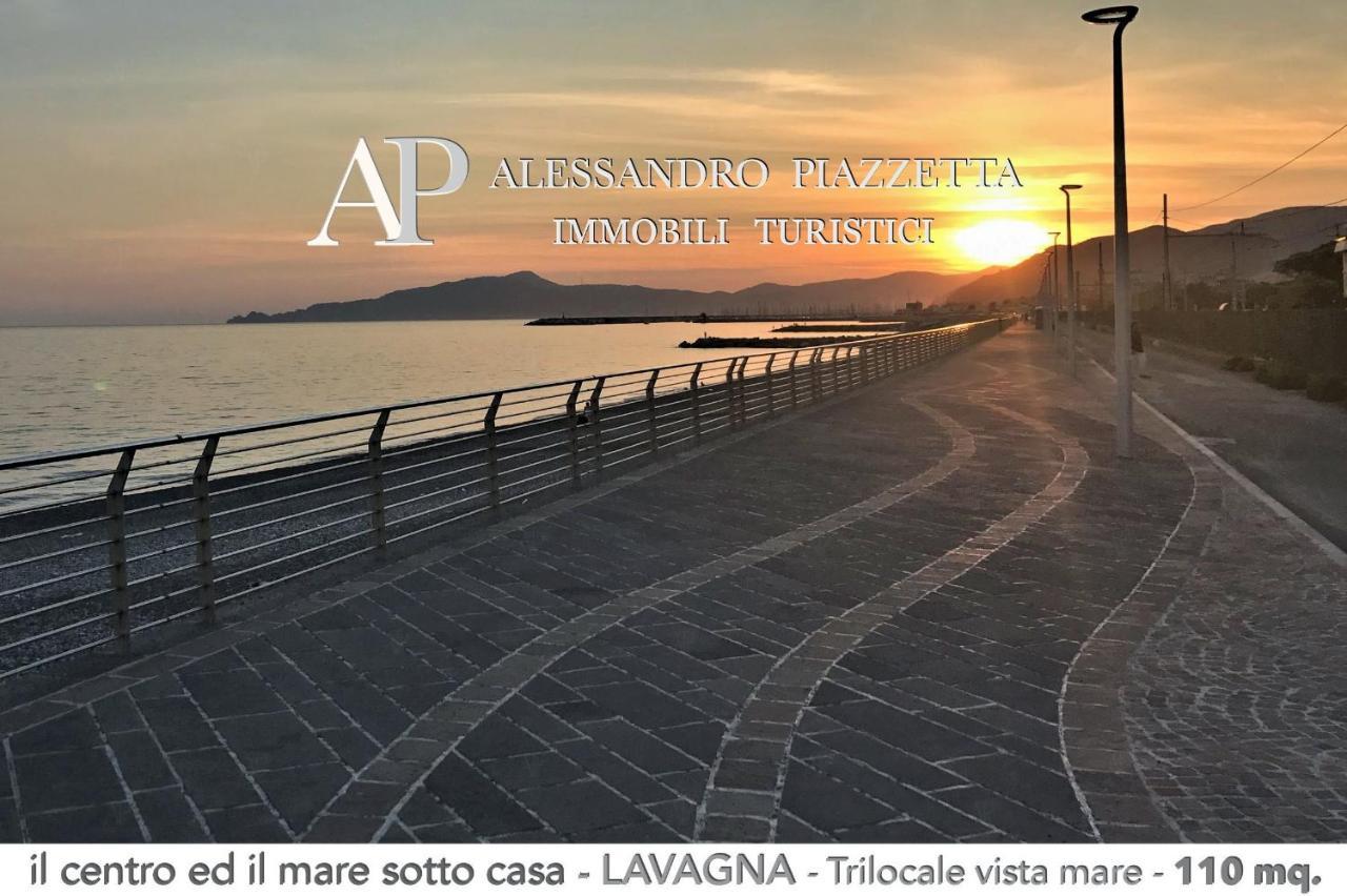 Il Centro Ed Il Mare Sotto Casa Daire Lavagna Dış mekan fotoğraf