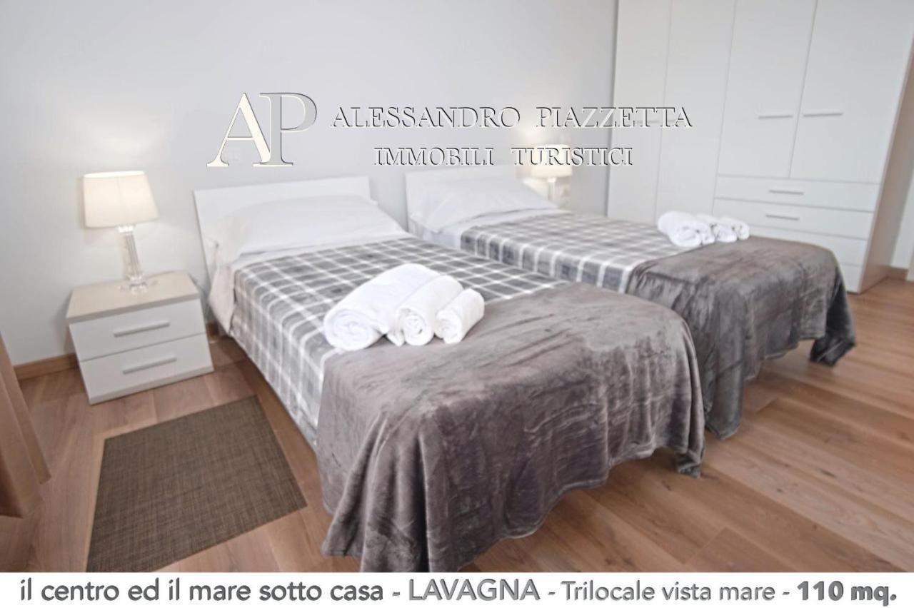 Il Centro Ed Il Mare Sotto Casa Daire Lavagna Dış mekan fotoğraf