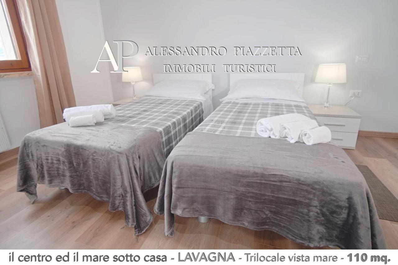 Il Centro Ed Il Mare Sotto Casa Daire Lavagna Dış mekan fotoğraf