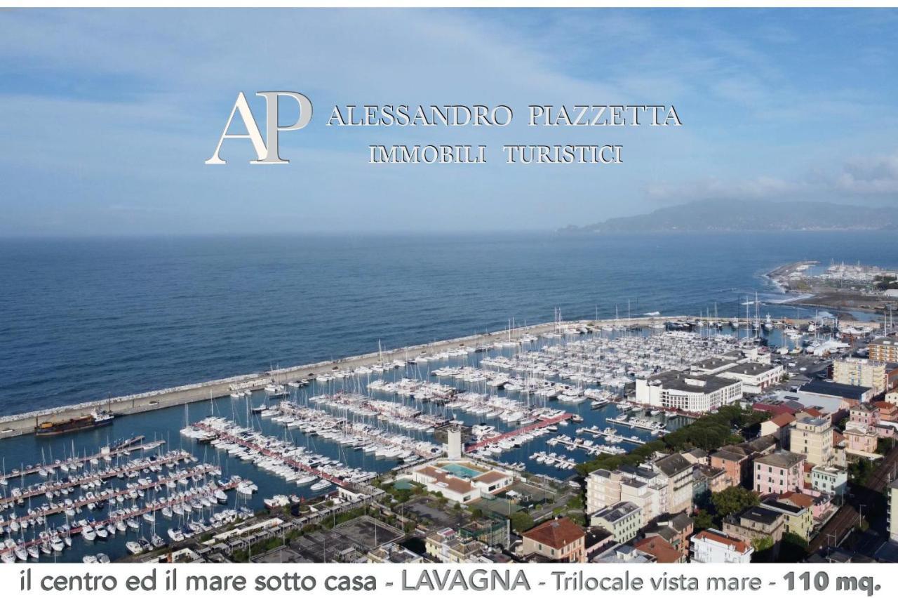 Il Centro Ed Il Mare Sotto Casa Daire Lavagna Dış mekan fotoğraf