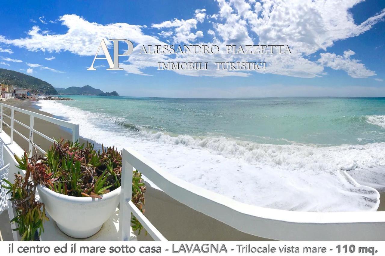 Il Centro Ed Il Mare Sotto Casa Daire Lavagna Dış mekan fotoğraf