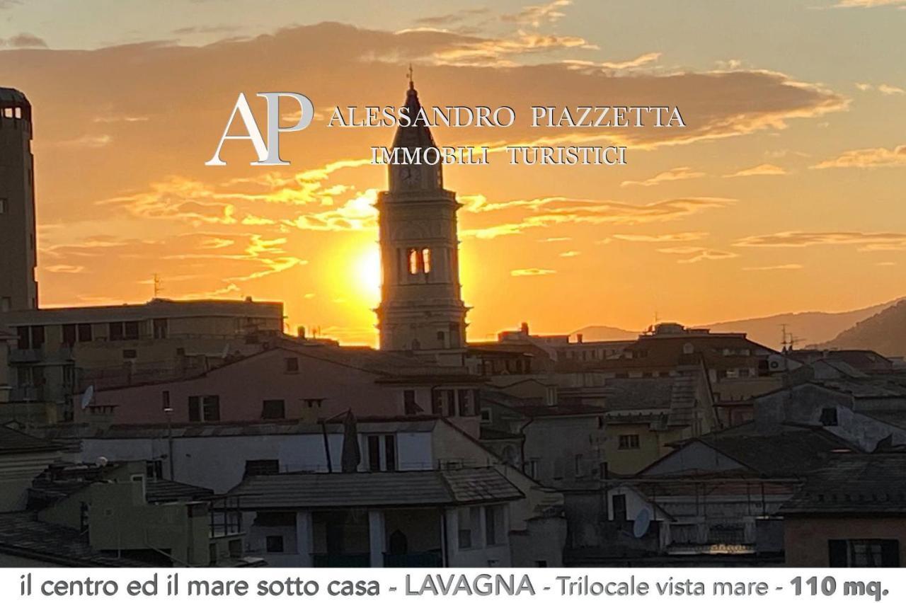 Il Centro Ed Il Mare Sotto Casa Daire Lavagna Dış mekan fotoğraf
